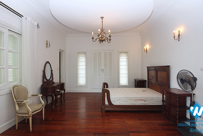 Beautiful 4 bedrooms house for rent with nice terrace in Nghi Tam - Tay Ho - Hanoi